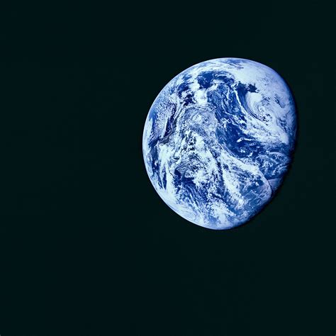 The Earth As Seen From Space Shuttle On Its Way Back To Earth Taken By