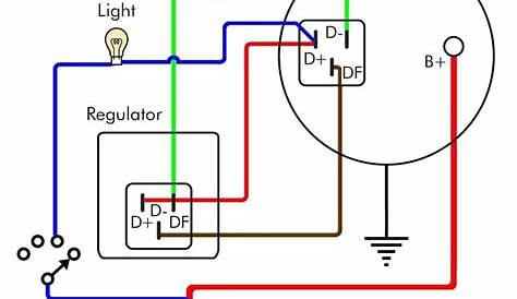 denso 2 wire alternator wiring diagram