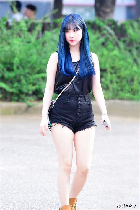 180720 Gfriend Eunha On The Way To Music Bank Kpopping