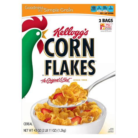 Kelloggs Corn Flakes 43 Oz Bjs Wholesale Club