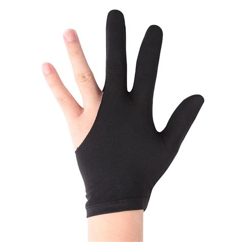 Finger Open Lycra Snooker Billiard Gloves Left Right Hand Universal