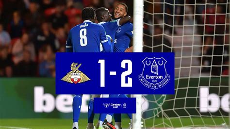 Beto Danjuma Score First Everton Goals Doncaster 1 2 Everton
