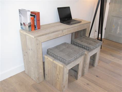 De tafels en bureau's die plank! PC tafel / bureau | Steigerhout | Te koop bij w00tdesign | Flickr
