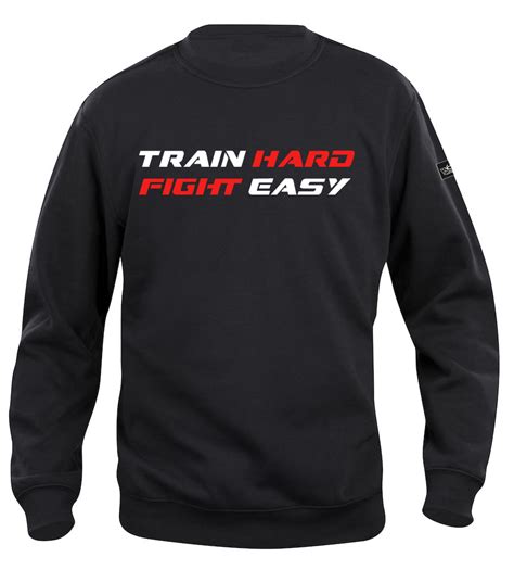 Train Hard Fight Easy Pullover S P60882