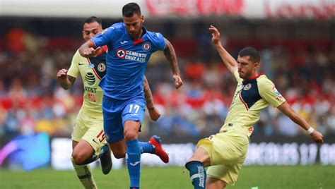 90'+10' second half ends, américa 0, cruz azul 1. América vs Cruz Azul | Posibles alineaciones para la ida ...