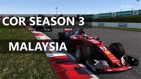 The 2017 malaysian grand prix (formally known as the 2017 formula 1 petronas malaysia grand prix) was a formula one motor race that was held on 1 october 2017 at the sepang international circuit in selangor, malaysia. F1 2017 - COR Malaysia Highlights - Season 3 - YouTube