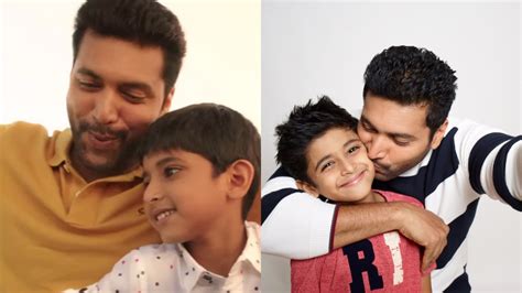 Jayam ravi with wife and son latest cute moments. Jayam Ravi and son Aarav Ravi share this magical moment ...