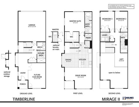 Timberline Mirage Ii Model By Holmes Homes New Homes Of Utah