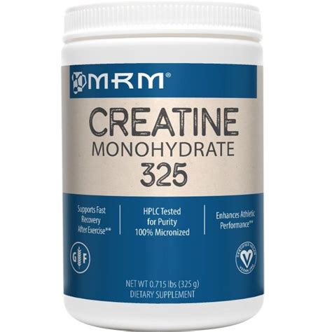 Mrm Creatine Monohydrate 325 Grams Discount Mrm Supplements
