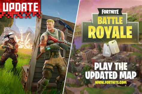 Fortnite Map Update Live Battle Royale Download Released For Ps4 Xbox