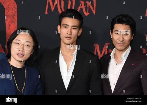 Hollywood California Usa 9th March 2020 L R Actor Jimmy O Yang Actor Alex Landi And Actor