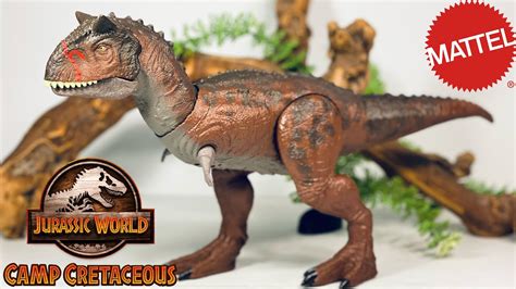 Mattel Camp Cretaceous Carnotaurus “toro” Review Jurassic World