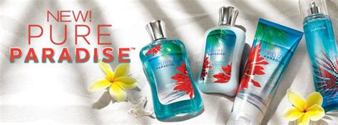 Bath And Body Works Pure Paradise Bath Fragrance Body Scent Collection