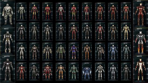 All Iron Man Suits Hd Movies 4k Wallpapers Images Backgrounds