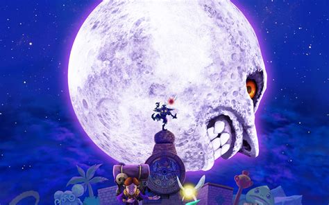 The Legend Of Zelda Majoras Mask Moon By Harrybana On Deviantart