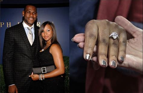 Lebron james and his wife savannah have been hitting the weight room during quarantine season and it appears mrs. lebron james fiance engagement ring