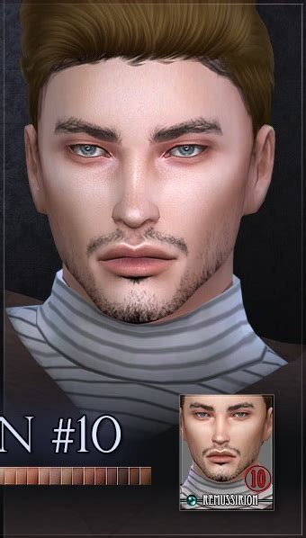 The Sims Resource Male Skin 10 By Remussirion Sims 4 Downloads
