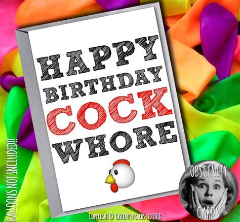 Funny Happy Birthday Card Shave Your Minge