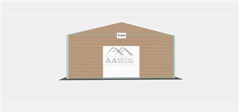 24x35 Steel Garage Building Strong Durable Garages With Endless