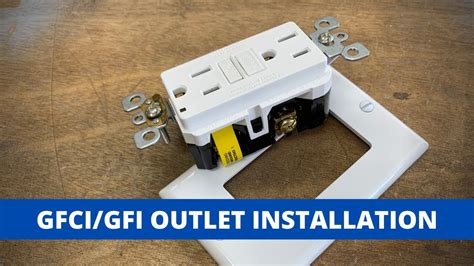How To Hook Up A Gfci Outlet Youtube
