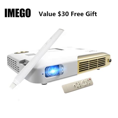 Interactive Touch Screen Iwb Full Hd 1080p Mini Led Projector Android