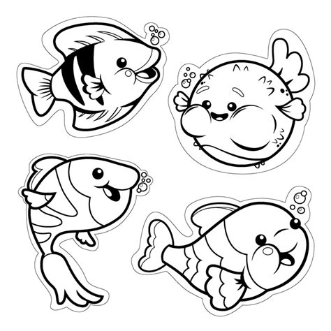 Clown fish, fish from warmer waters. cute fish cut outs | fish | Pinterest | Cute fish, Cut outs and Fish