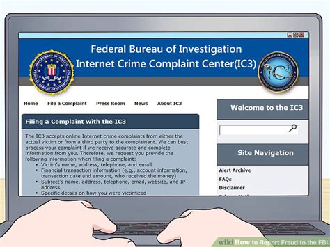 Horizontal layouts are used in public settings. 3 Ways to Report Fraud to the FBI - wikiHow