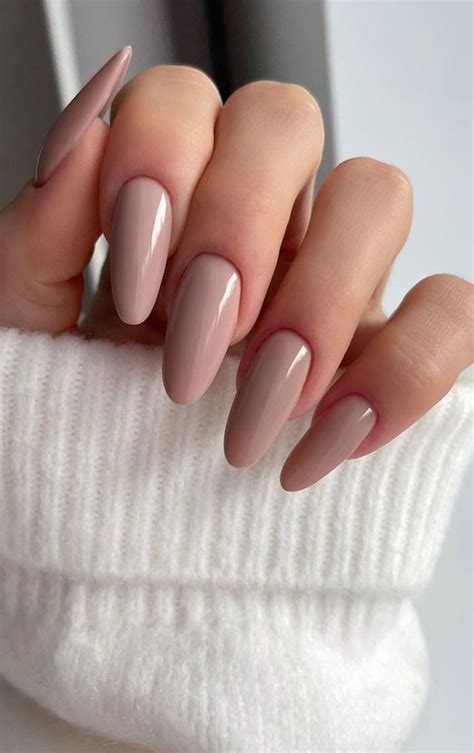 Best Spring Nail Ideas For Nude Almond Nails
