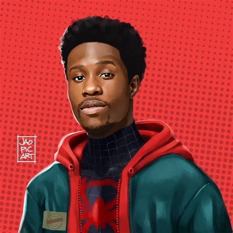 Whats Up Danger Its Shameik Moore As Miles Morales Swipe ⬅️ For The