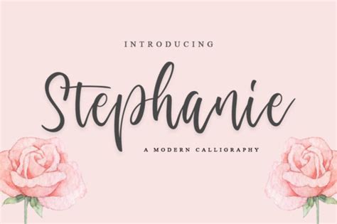 Stephanie Font By Fanastudio · Creative Fabrica