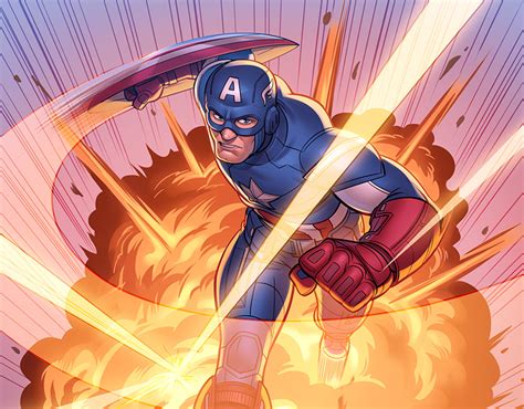 Captain America Fan Art Behance