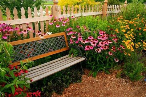 20 different types of garden benches explained. 33 Wooden Benches Complimenting Garden Design and Backyard ...