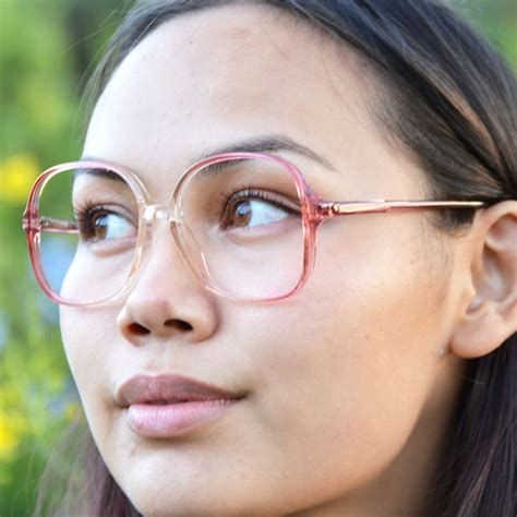 Oversized Plastic Eyeglasses Frames No Lenses Cute Pi Gem