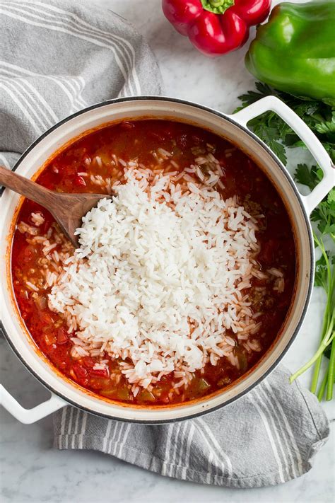 Cozy Stuffed Pepper Soup Cooking Classy