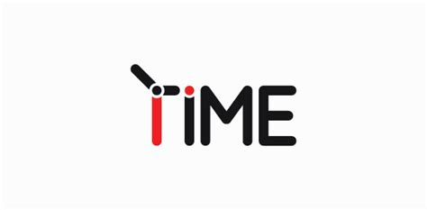 Time Typography Logo Logo Logomoose Logo Inspiration