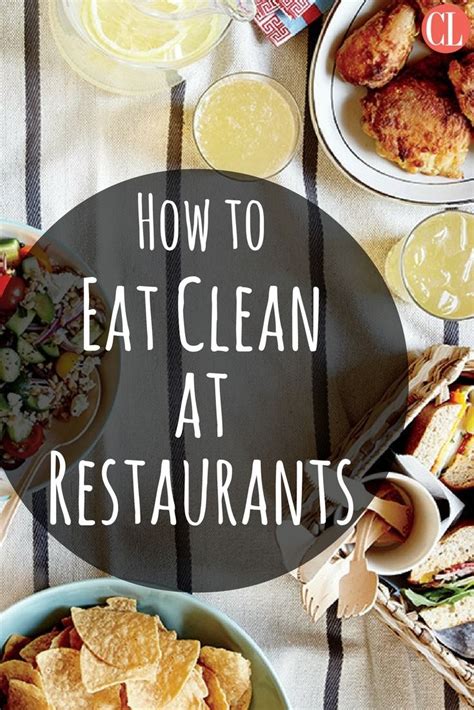 David katz, md, author of the way to eat and associate clinical professor at yale university, has a more radical idea about how to help health sell. How to Eat Clean at Restaurants | Fast healthy meals ...