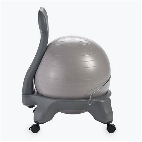 Classic Balance Yoga Ergonomic Ball Chair For Office Sithealthier Sit Healthier