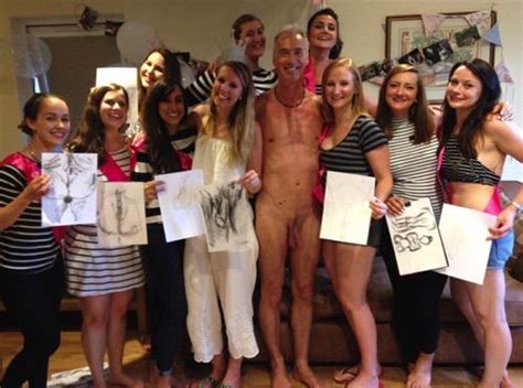 Nude Life Drawing Hen Party Cumception
