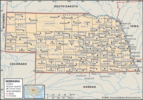 Map Of Nebraska And Surrounding States Crabtree Valley Mall Map