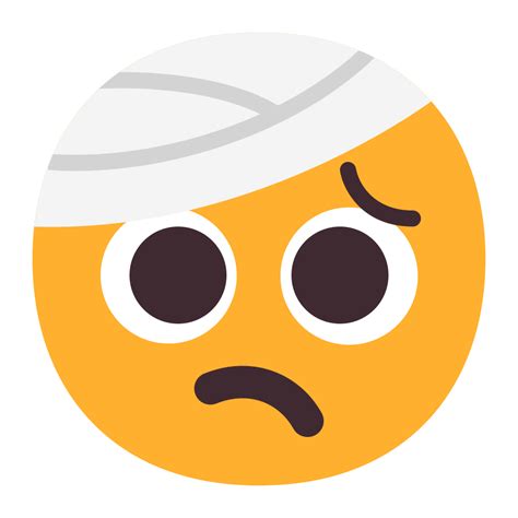Face With Head Bandage Flat Icon Fluentui Emoji Flat Iconpack Microsoft