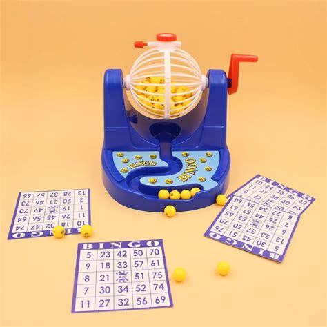Children Educational Toy Mini Bingo Game Machine Ernie Lottery Machine