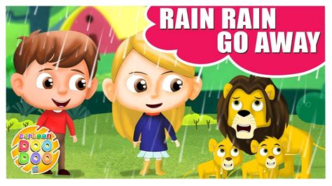 Rain Rain Go Away Nursery Rhymes For Kids In English Cartoon Doo