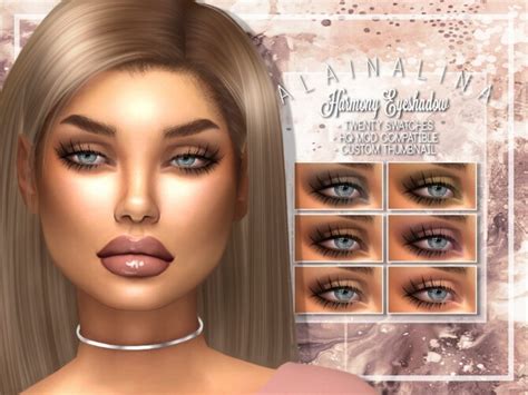 Harmony Eyeshadow At Alainalina Sims 4 Updates