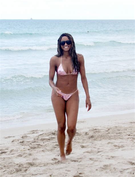 Ciara Bikini At Miami Beach Gotceleb