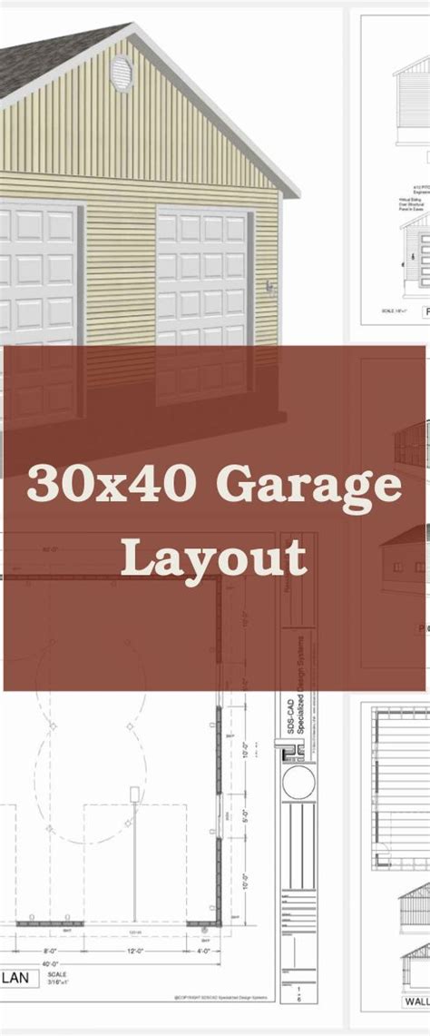 30x40 Garage Layout Woodworking Garage Layout Woodworking Shop