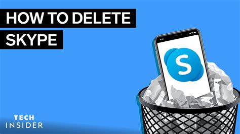 How To Delete Your Skype Account Youtube