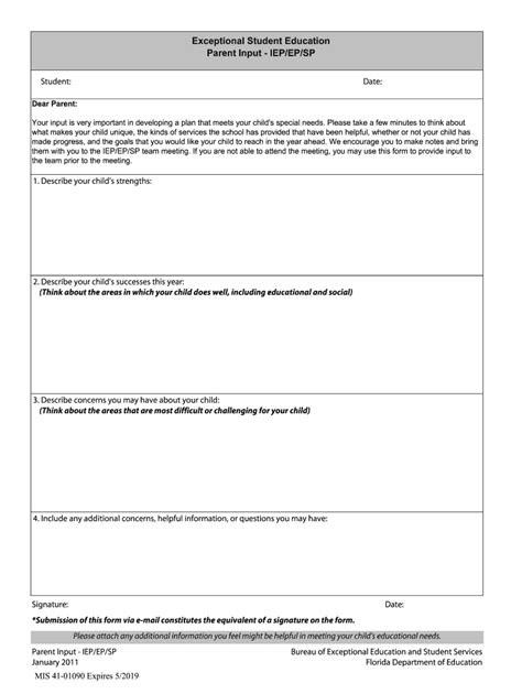 Iep Form Fill Out Sign Online DocHub