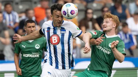 Hertha-Coach Dardai: Magdeburg macht einen guten Job