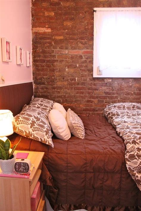 Tiny Apartment In New York With Exposed Brick Walls