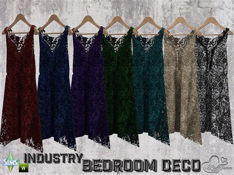 The Sims Resource Bedroom Industry Deco Hanging Dress V1